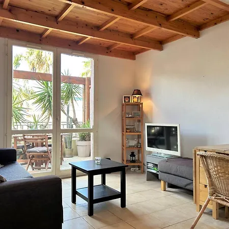 Duplex 100m Plage, Terrasse, Parking, 4 Couchages - - Fr-1-251-533 Lägenhet *